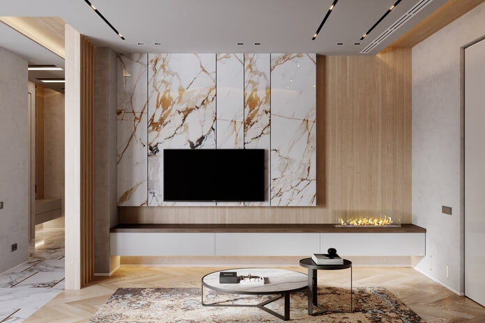 marble effect panels