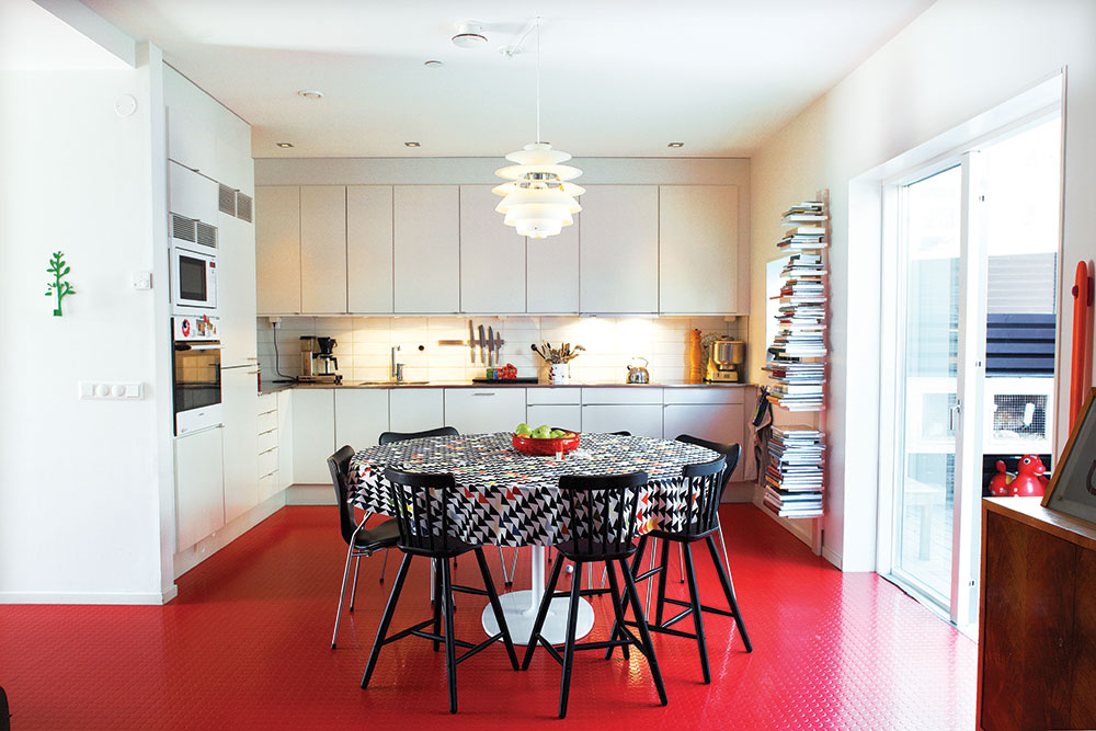 Red Kitchens with Tips & Accessories
