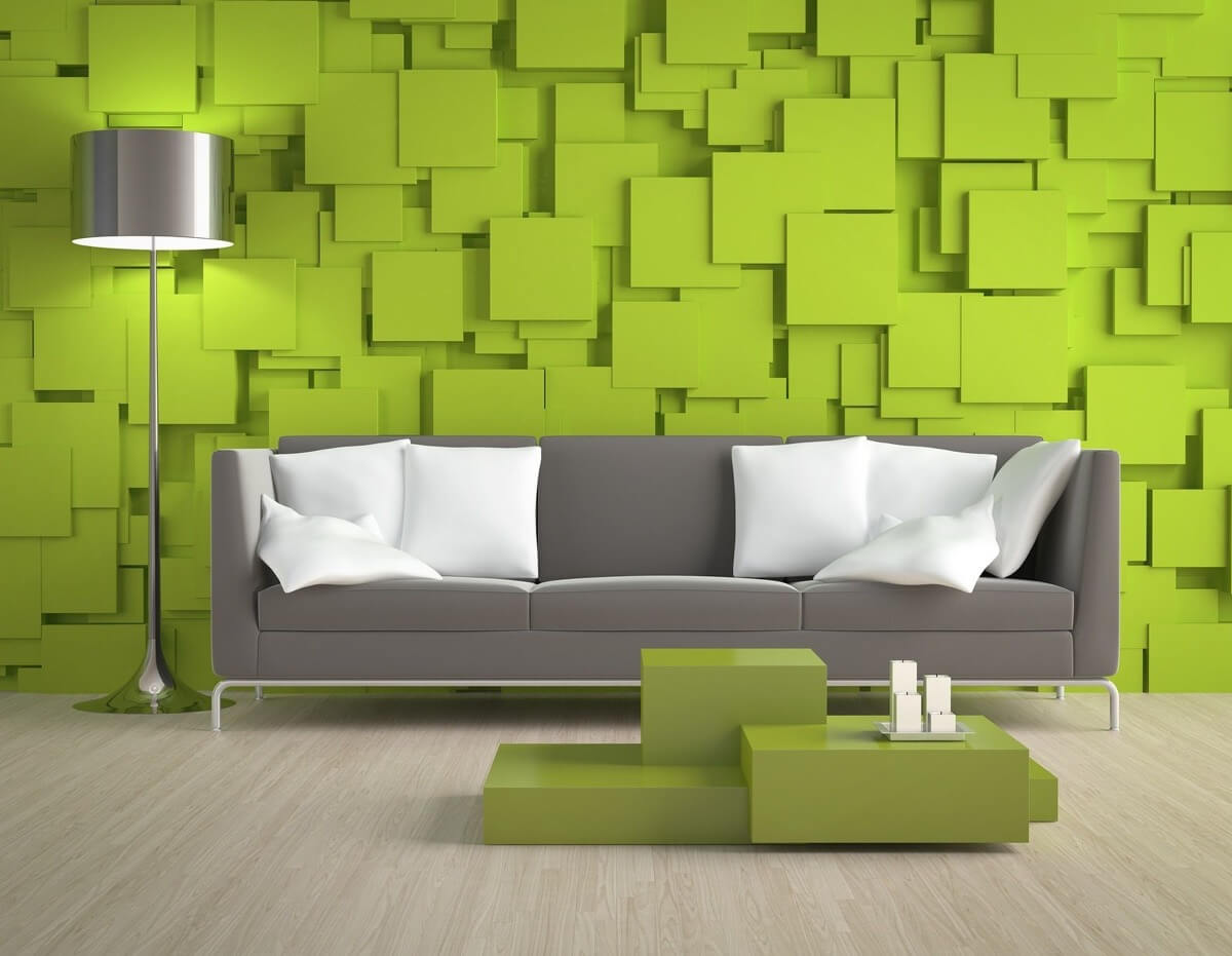Accent Wall Green