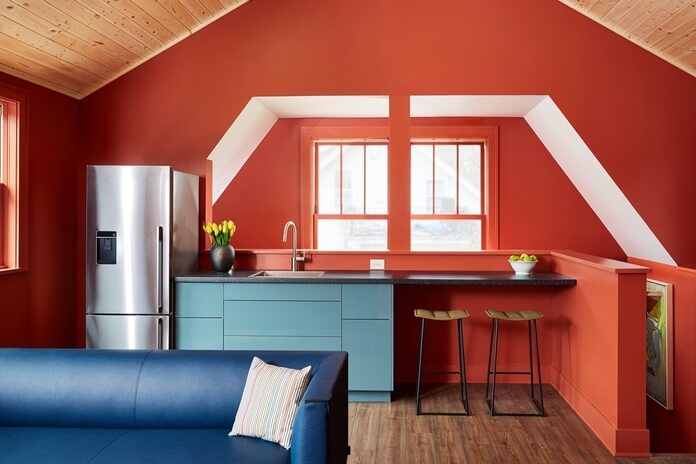 Red Kitchens with Tips & Accessories