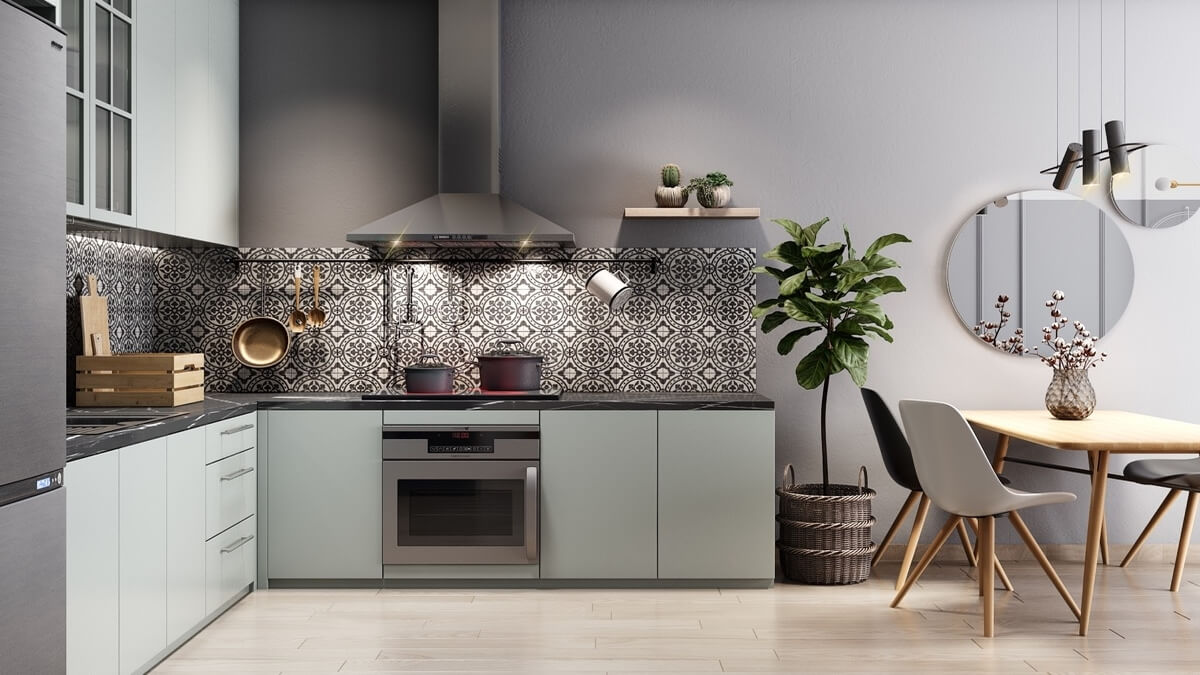 U-Shaped Kitchens