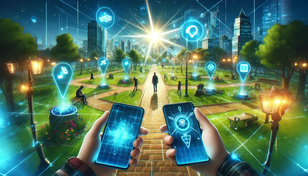 Augmented Reality Treasure Hunt Game